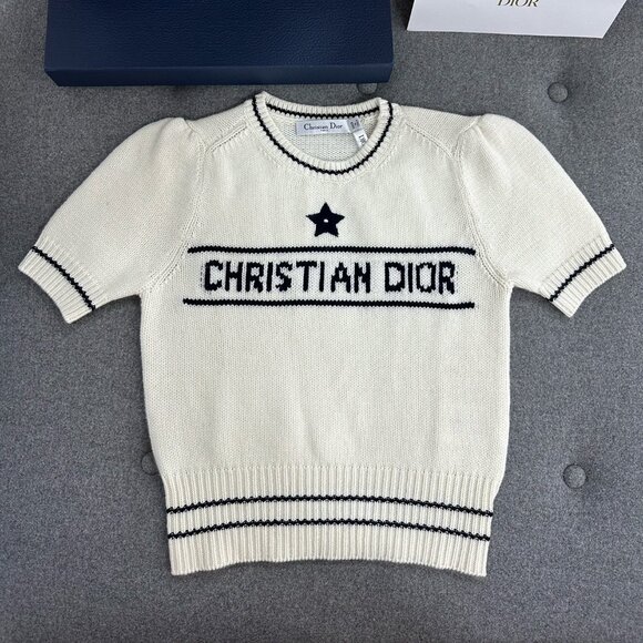 Dior Short-Sleeved Sweater - Picture 1 of 9